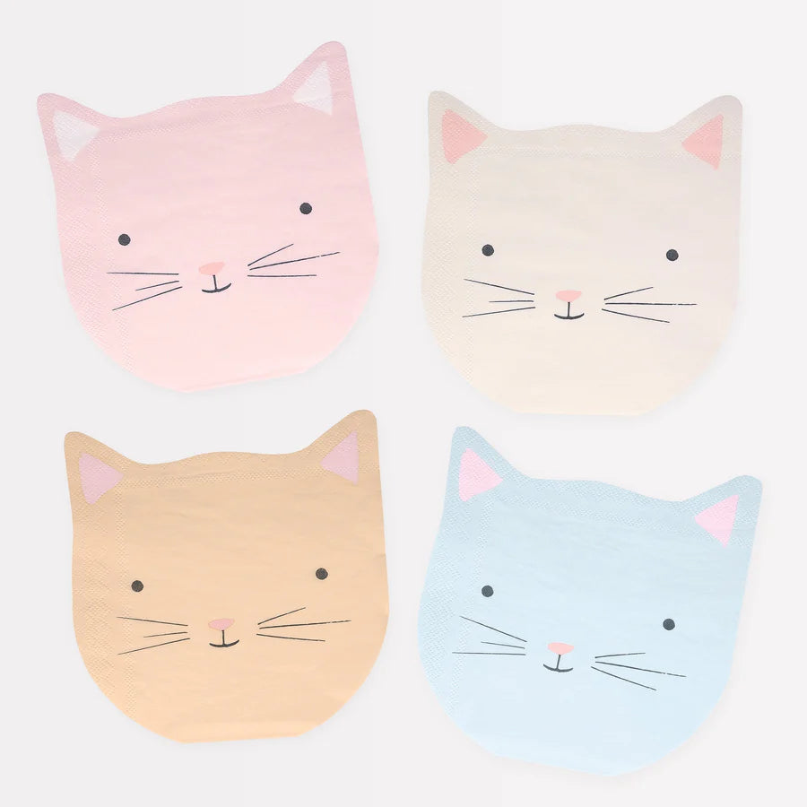 Cute Kitten napkin - 16 pk