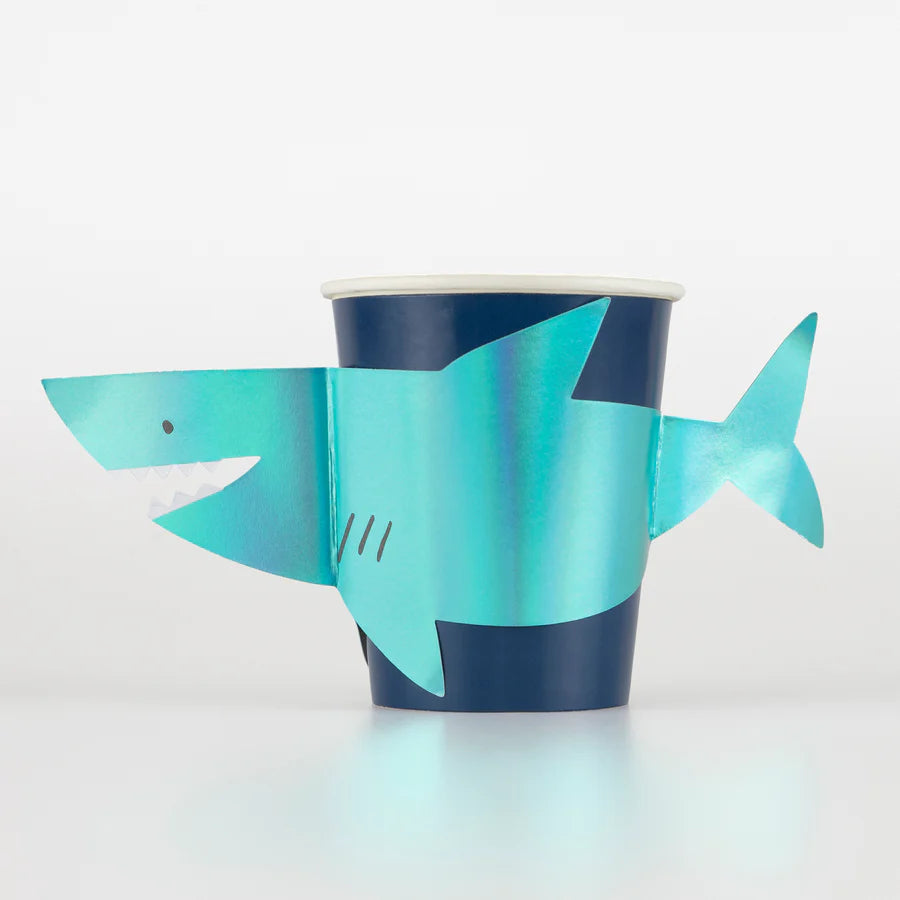 Shark cups- 8 pk.