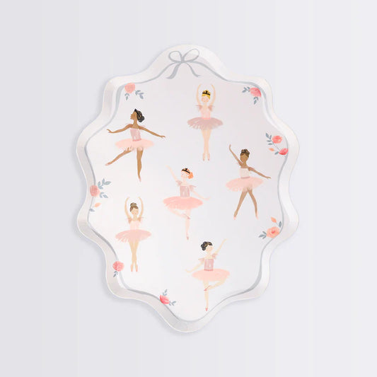 Ballerina Plates - 8 Pk.