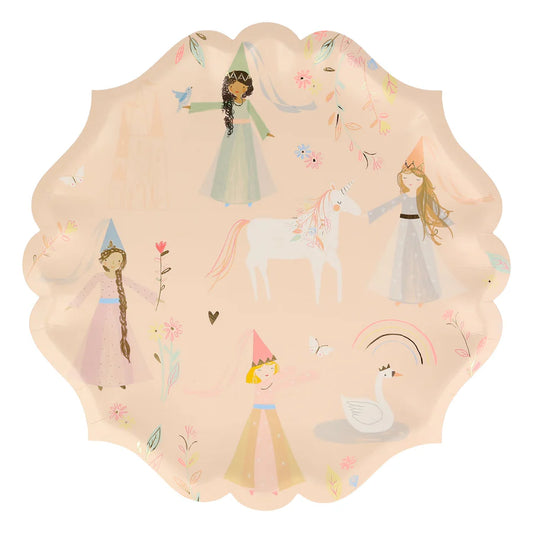 Princess large Plate - 8 pk