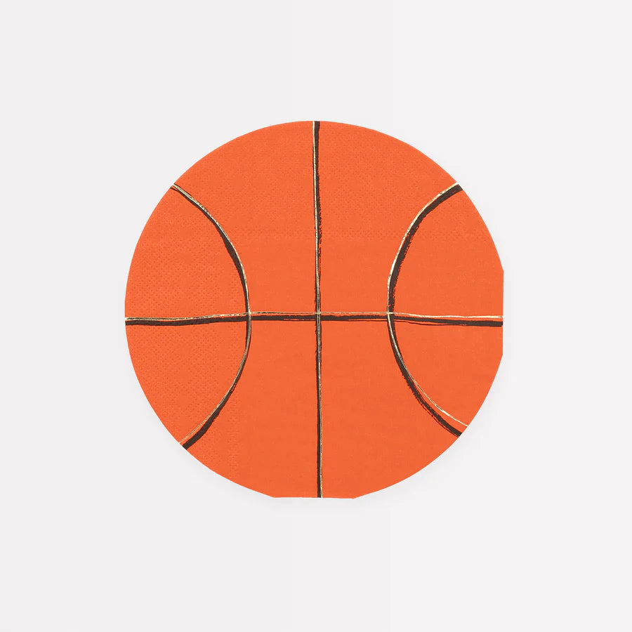 Basketball napkins- 16 pk