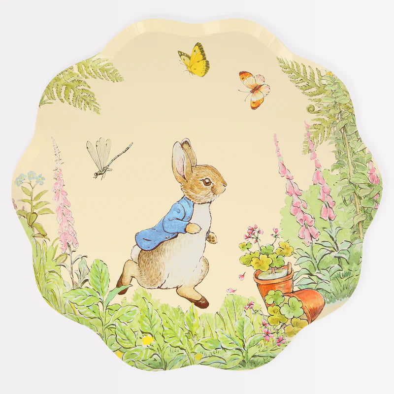 Peter Rabbit in the garden dinner plates - 8 Pk. (Copy)