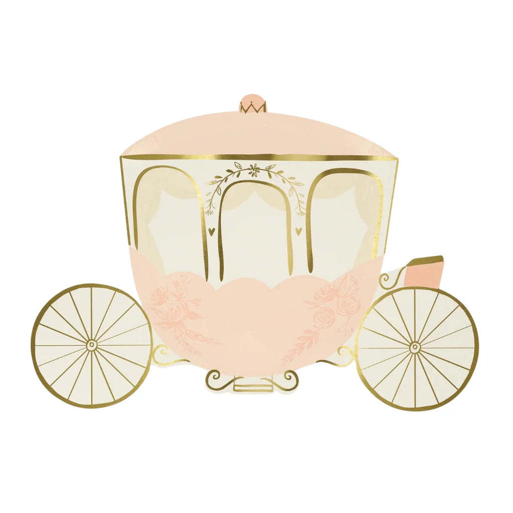 Princess Carriage plates - 8 pk