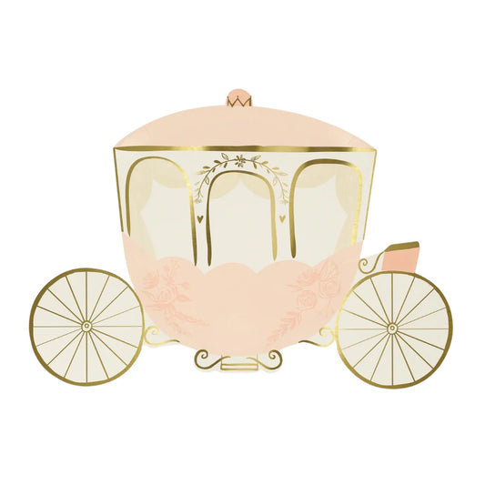 Princess Carriage plates - 8 pk