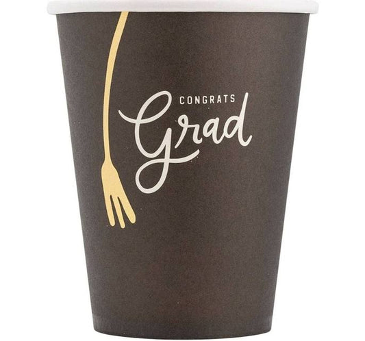 GRADUATION PAPER PARTY CUP 8 pk