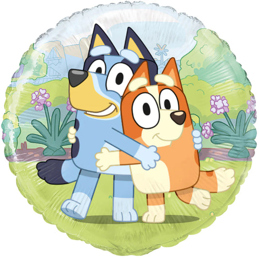 18" Bluey and Bingo balloon